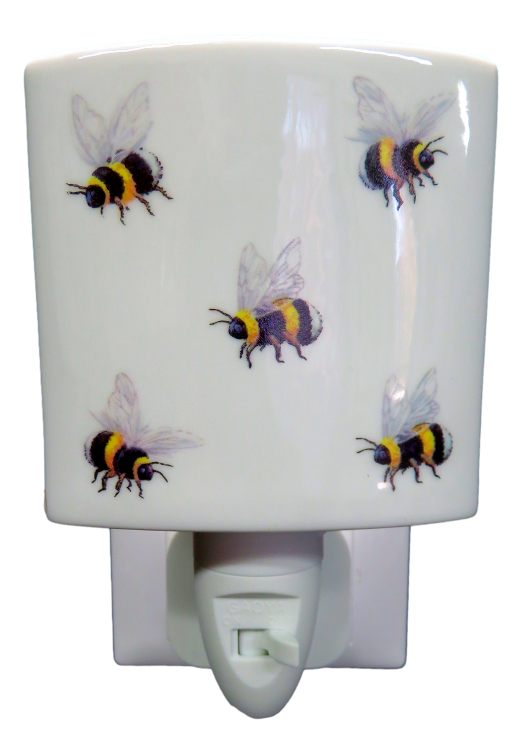 Bee LED Night Light China Electric Uk Plug In On/Off Switch NEW Low Running Cost