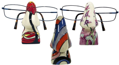 Glasses Stand Spectacle Specs Nose Holder Old Tupton Ware Ceramic Portable New