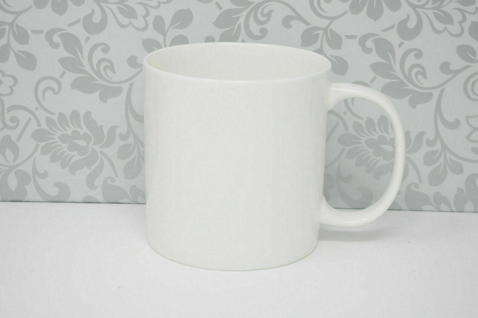 White 2 X Pint Bone China Mugs 9405 Tea Coffee Hot Chocolate Extra Large Mug