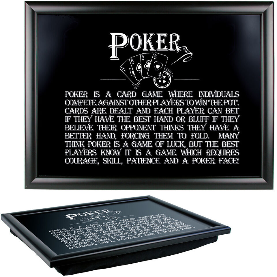Sports Lap Tray Food Tray Beanbag Best Dad Grandad Cook or Poker Fathers Day