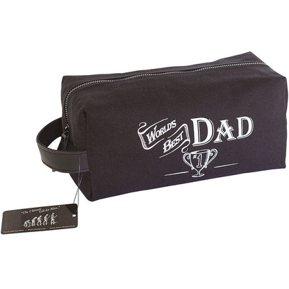 Mens Wash Bag Travel Toiletry Bag Choice of Dad Football Golf Grandad or Rugby