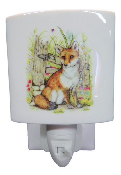 Fox LED Night Light China Electric Uk Plug In On/Off Switch NEW Low Running Cost