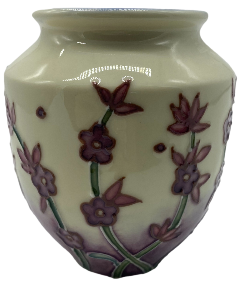 Vase Tupton Ware Ornament Tube Lined Floral Ceramic Poppy Daisy Lavender New 4&quot;